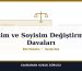 İsim ve Soyisim Değiştirme Davaları