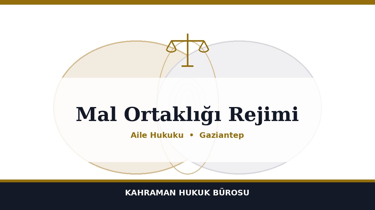 Mal Ortaklığı Rejimi